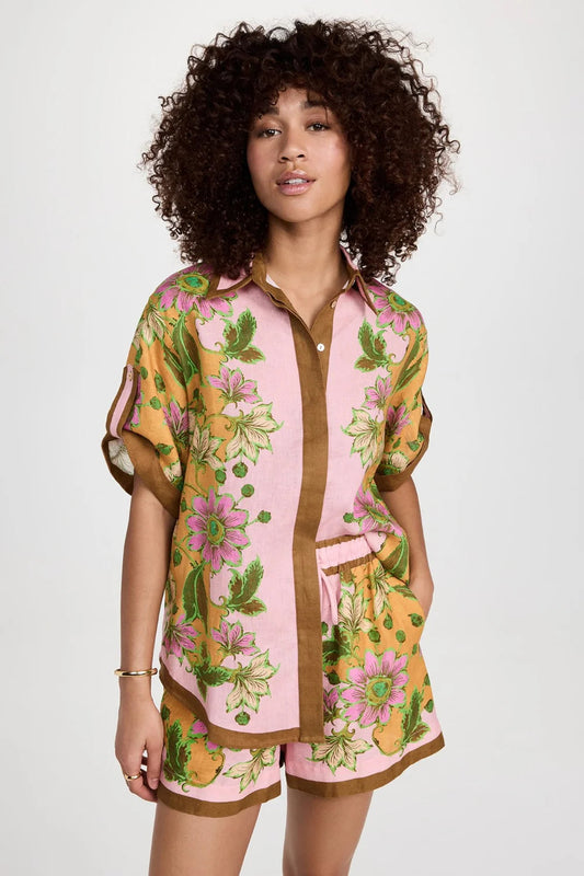 Camicia Floreale Estiva
