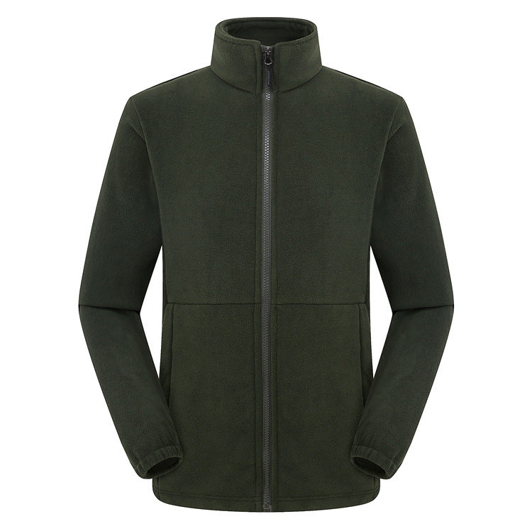 Outdoor Fleece Men's And Women's Polar Fleece Winter Breathable Cardigan Jacket by http://Lolyshop.shop