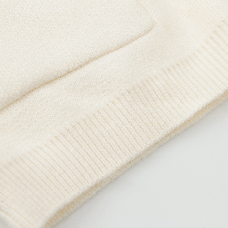 Cardigan Oversized con Ricami Giocosi