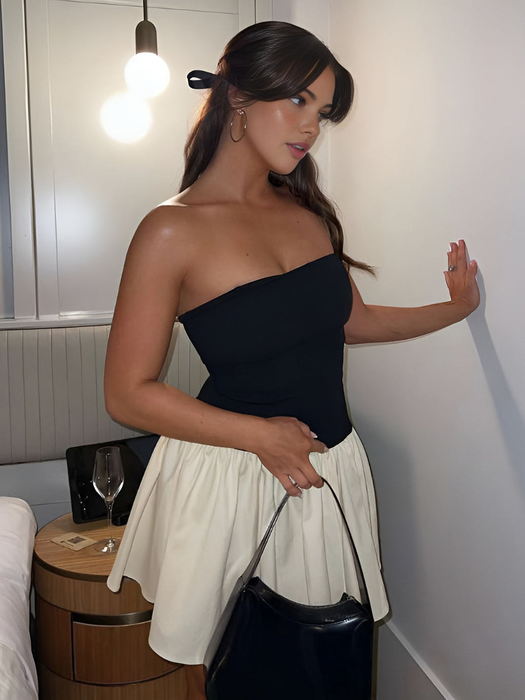 Mini Abito Donna Senza Spalline Design Essenziale, Vestito Estivo Fluido per Look Casual e Feste in Spiaggia-81474-d943a59e-5054-4656-a16f-a26d7be2a7f2