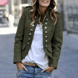 Giacca Militare Casual Chic