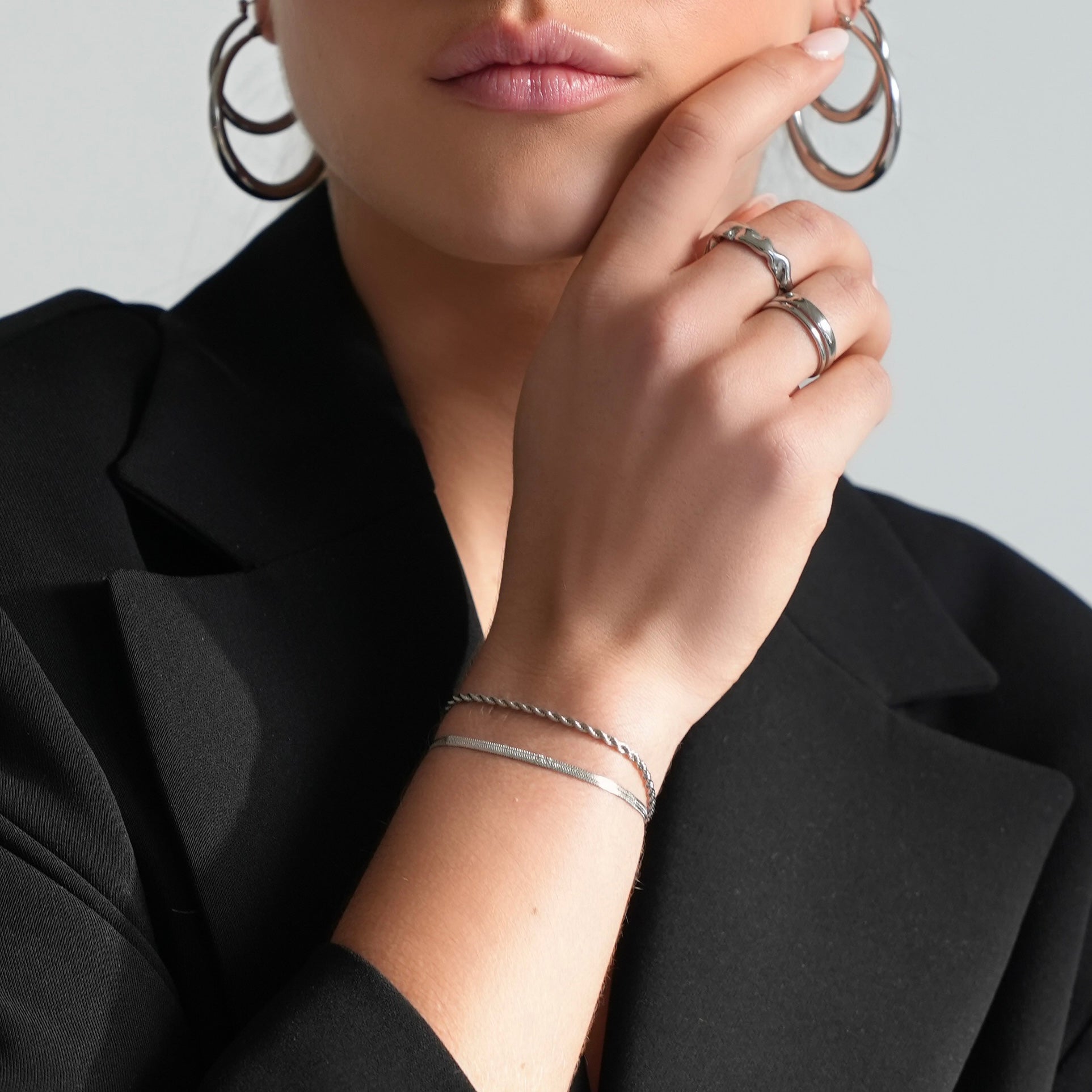 Bracciale Corda Intrecciata Minimal Chic