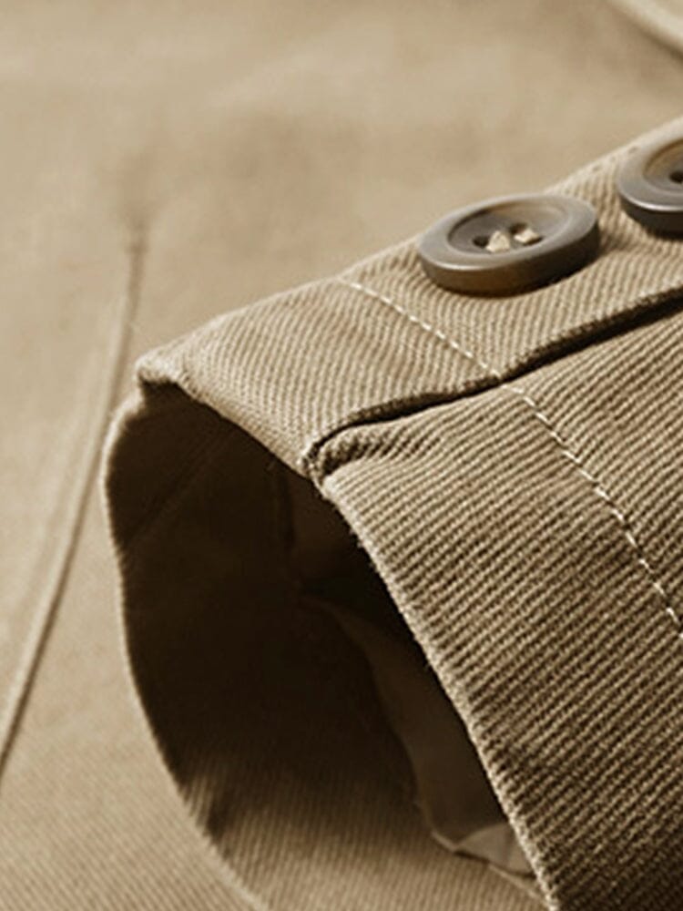 Performance 100% Cotton Suit Jacket Jackets coofandy 