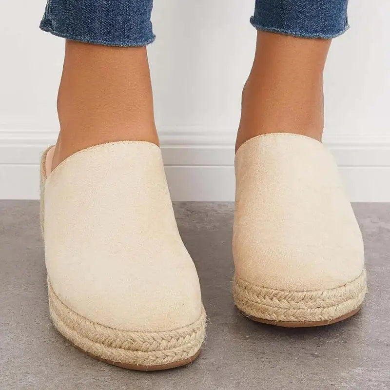 Donna Sandali Zeppa Scamosciata Espadrillas Slip-on-83367-fa2533b1-2d87-4a89-a393-a0e1cb6ab091