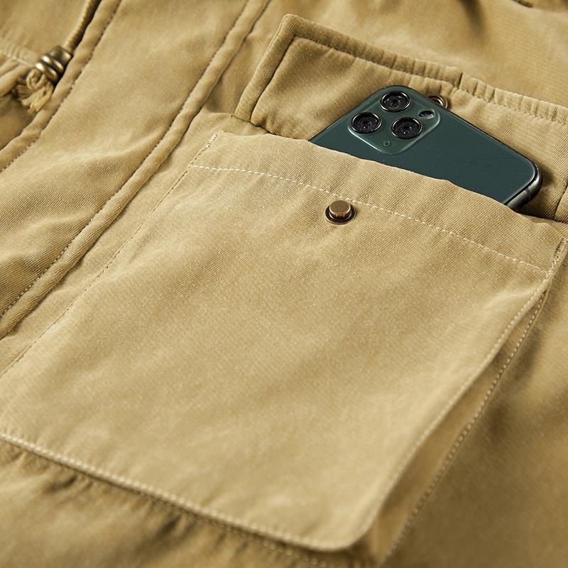 Thick Detachable Hat Lambswool Jacket by http://Lolyshop.shop