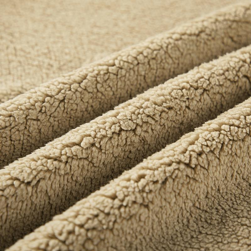 Thick Detachable Hat Lambswool Jacket by http://Lolyshop.shop