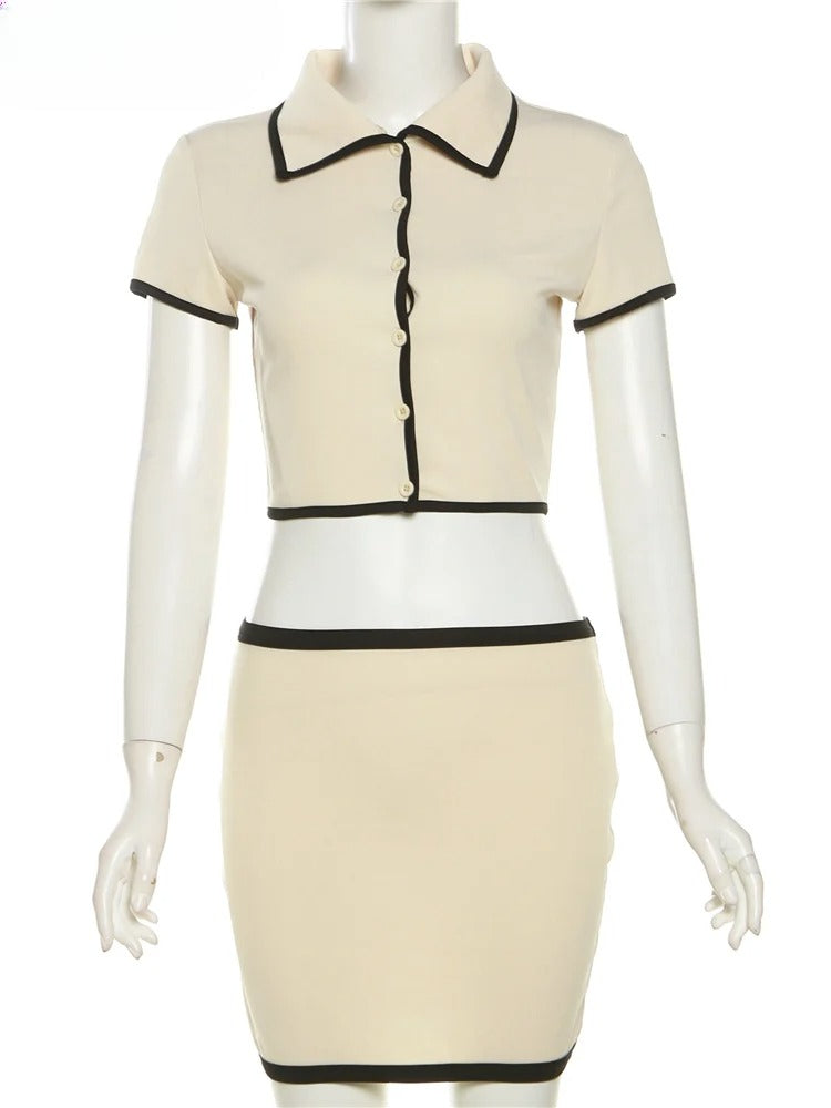 Set Coordinato Maglia e Gonna