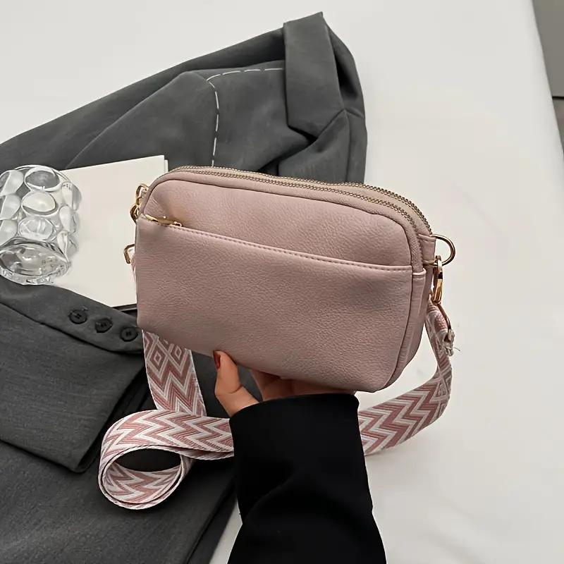 Borsa a tracolla geometrica