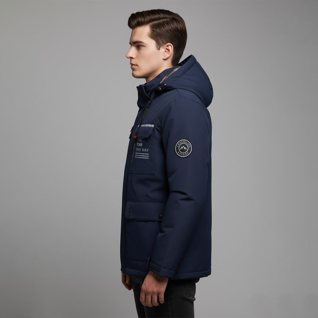 Mark Giacca con Cappuccio | Stile Utilitario | Outdoor