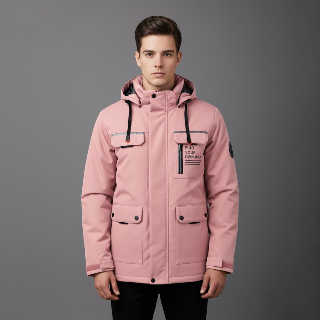 Mark Giacca con Cappuccio | Stile Utilitario | Outdoor