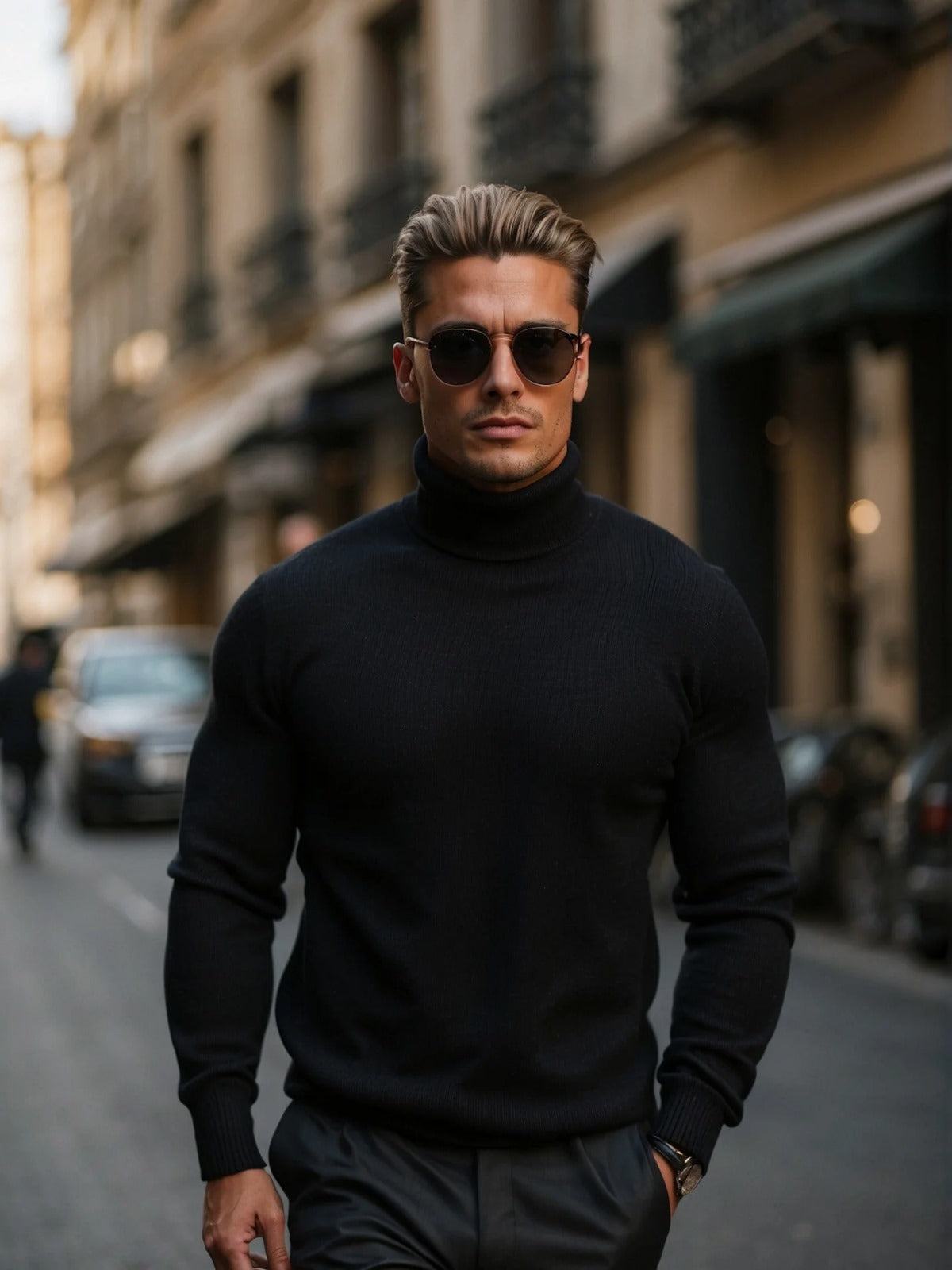 Erich | Herren Slim Fit Rollkragenpullover - Elle Zürich