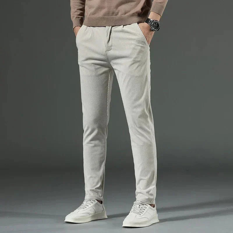 Tim | Herren Herbst Casual Slim Fit gerade Hose - Elle Zürich