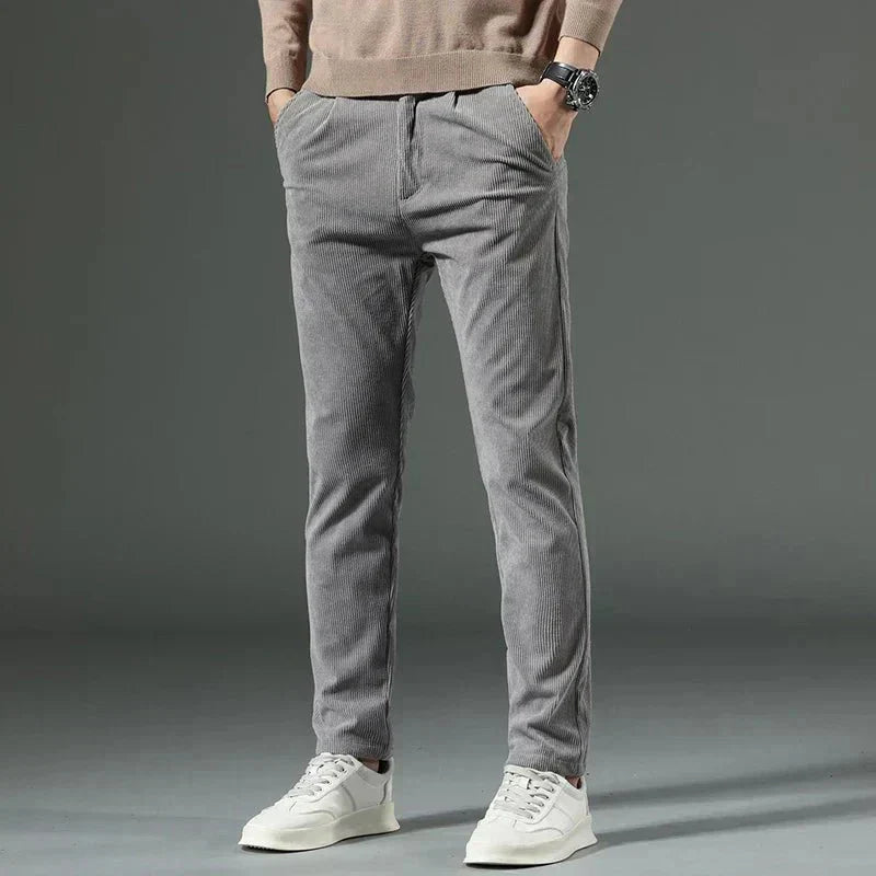 Tim | Herren Herbst Casual Slim Fit gerade Hose - Elle Zürich
