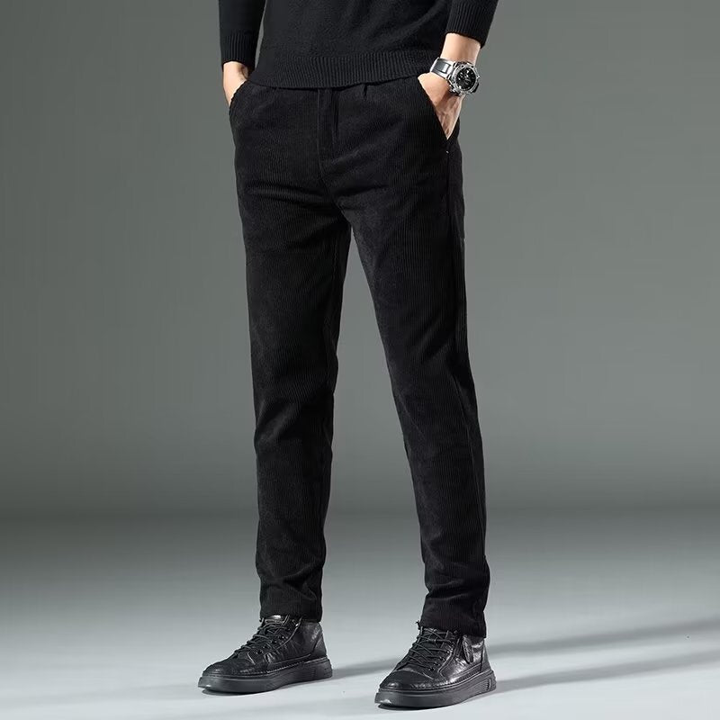 Tim | Herren Herbst Casual Slim Fit gerade Hose - Elle Zürich