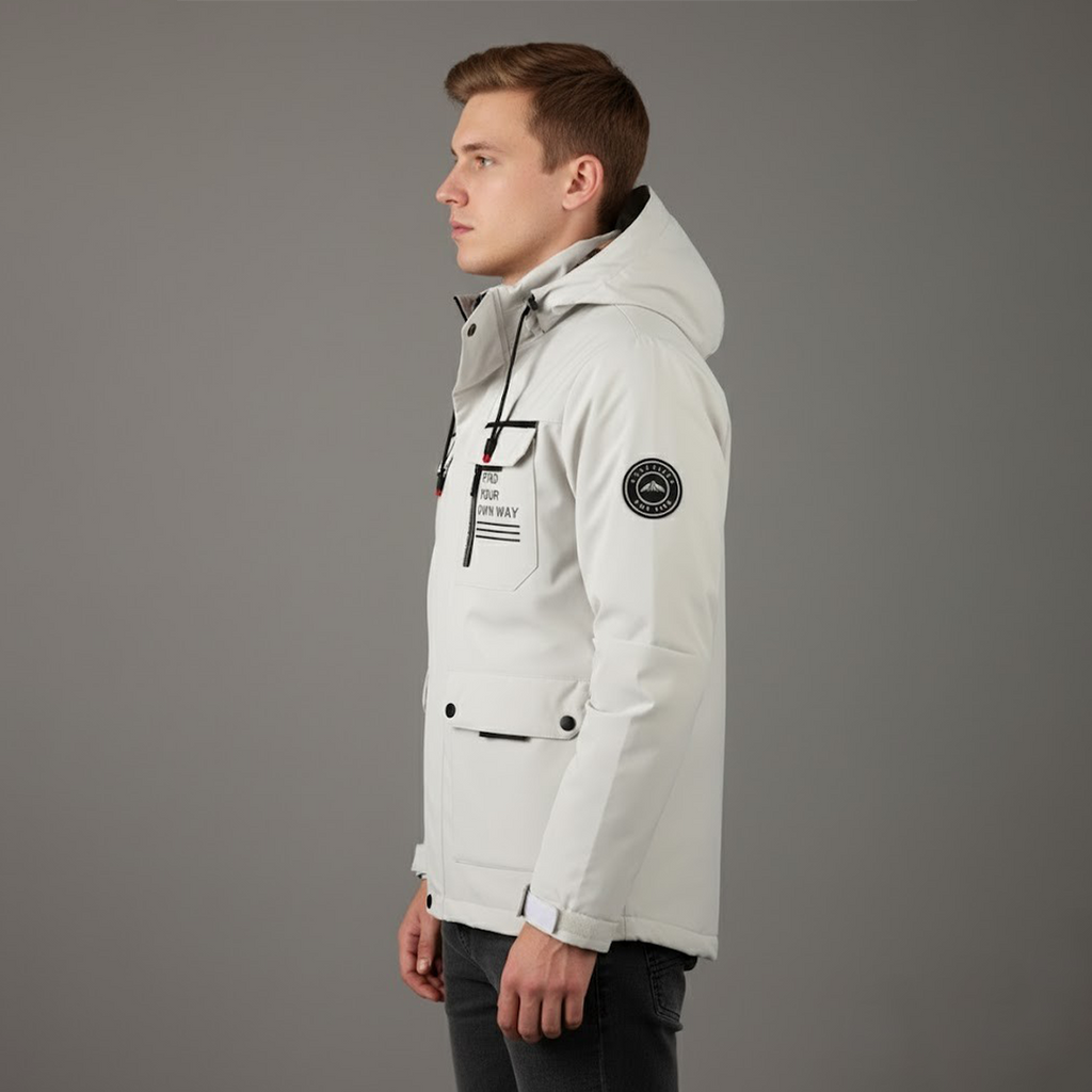 Mark Giacca con Cappuccio | Stile Utilitario | Outdoor